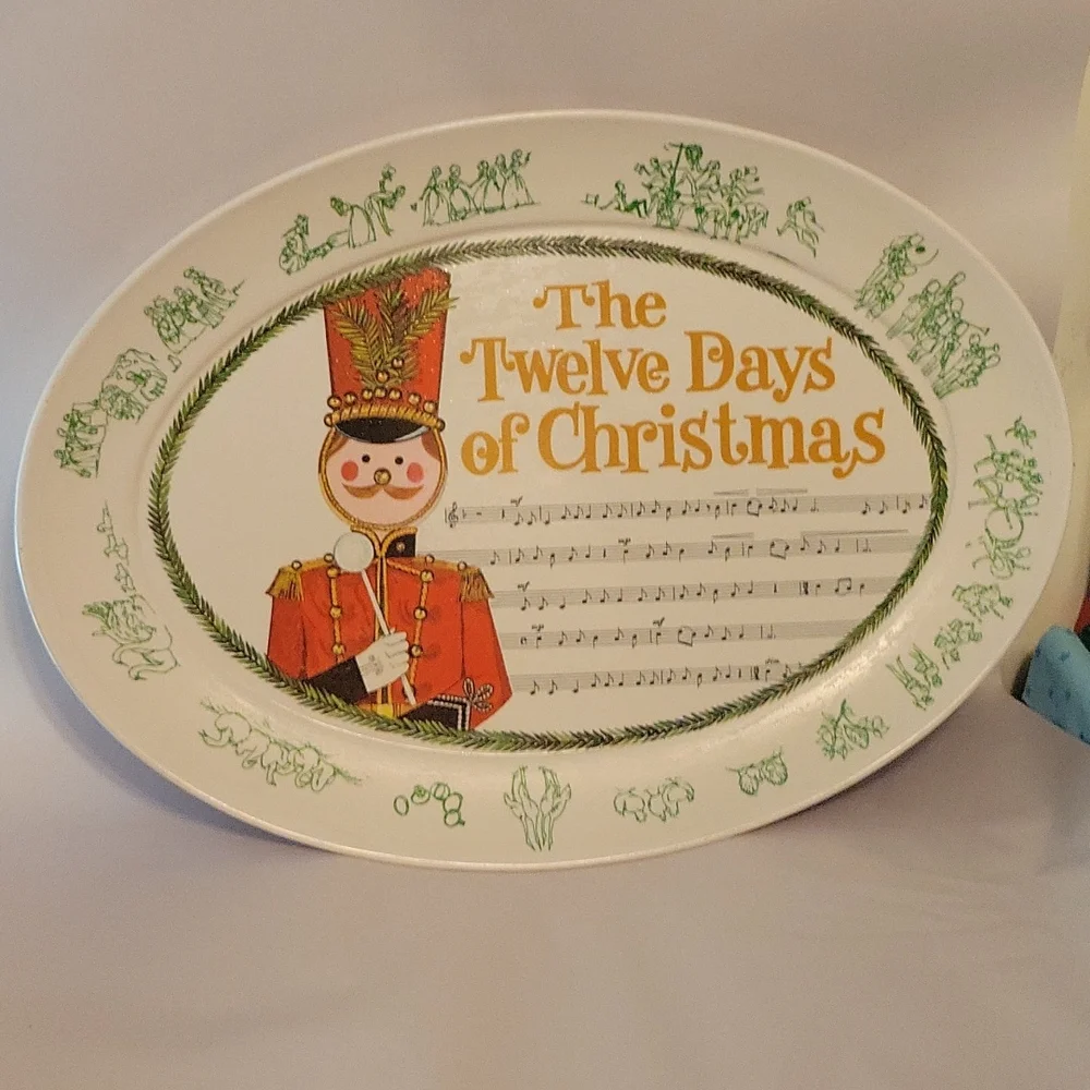 The 12 Days of Christmas Serving Tray